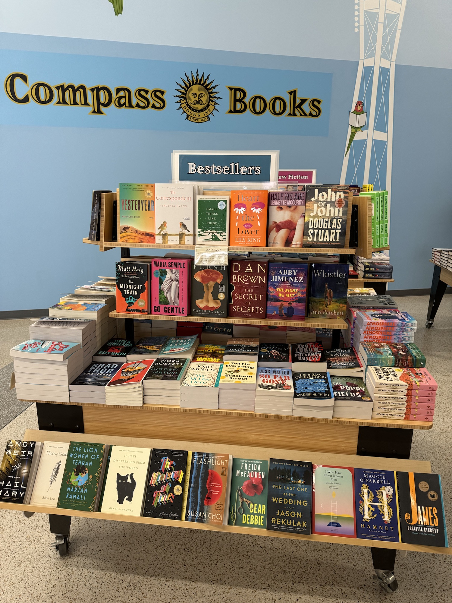 Bookstore Before Boarding